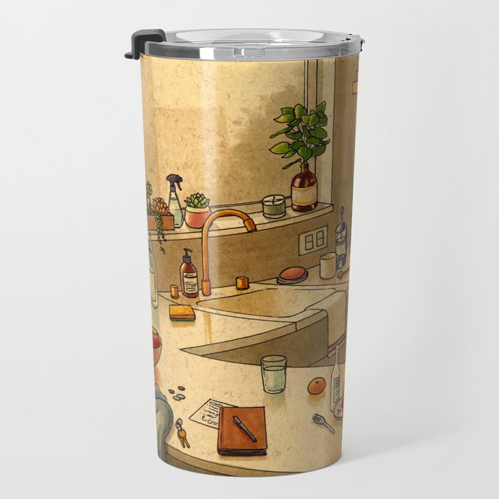 Kitchen Counter Travel Mug Gallery Image 3