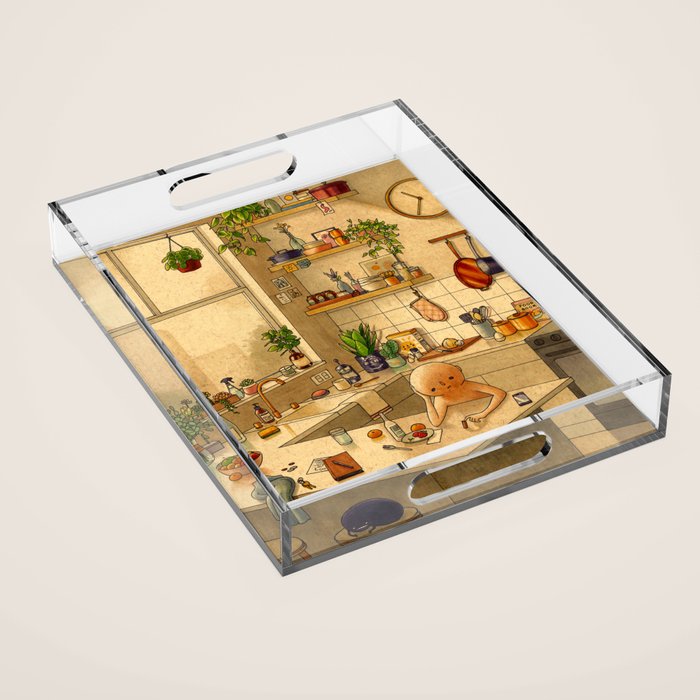 Kitchen Counter Acrylic Tray Gallery Image 1