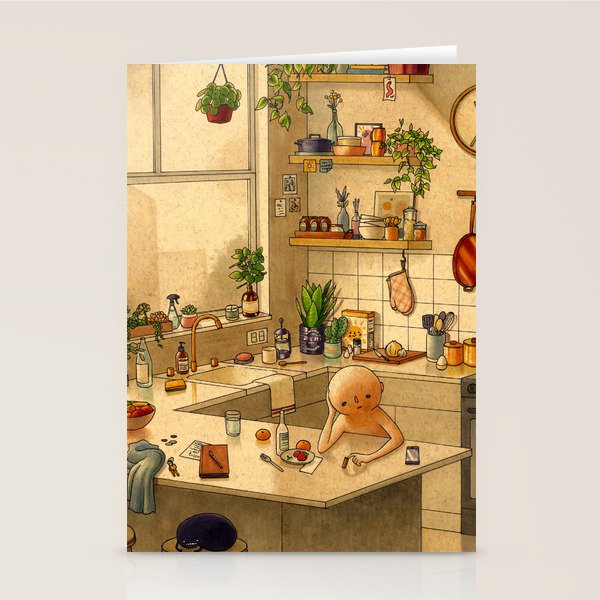 Kitchen Counter Stationery Card Gallery Image 2