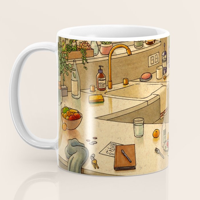 Kitchen Counter Coffee Mug Gallery Image 3