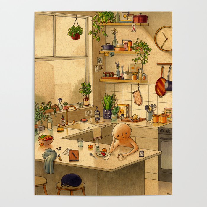 Kitchen Counter Poster Gallery Image 4