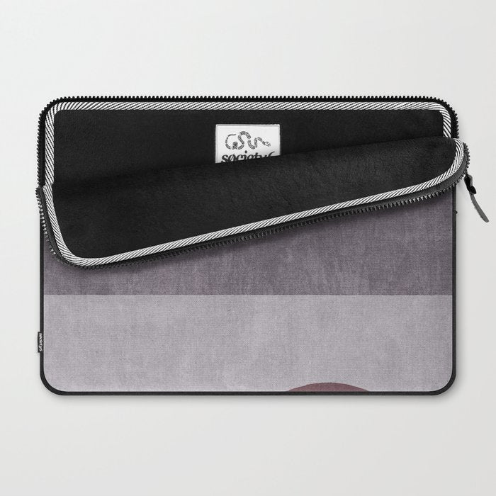 LANDSHAPES / Beach - Night Laptop Sleeve Gallery Image 2