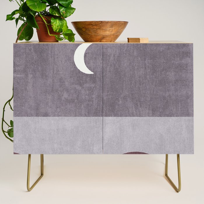 LANDSHAPES / Beach - Night Credenza Gallery Image 1