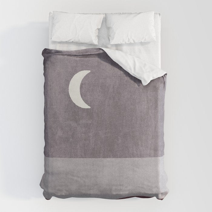 LANDSHAPES / Beach - Night Duvet Cover Gallery Image 6