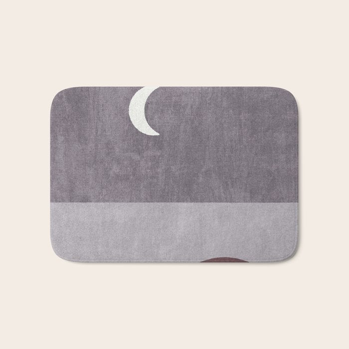LANDSHAPES / Beach - Night Bath Mat Gallery Image 1