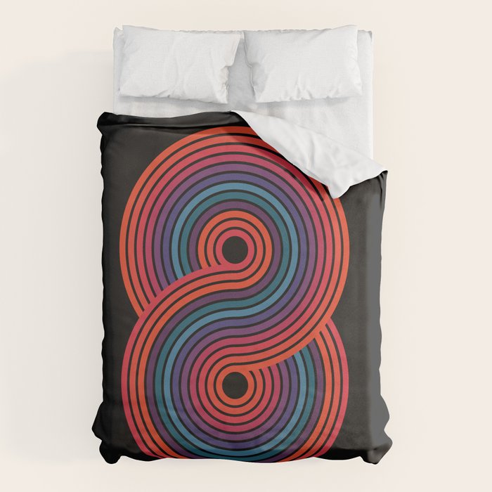 Candy Joyride: Sonar Night Edition Duvet Cover Gallery Image 1