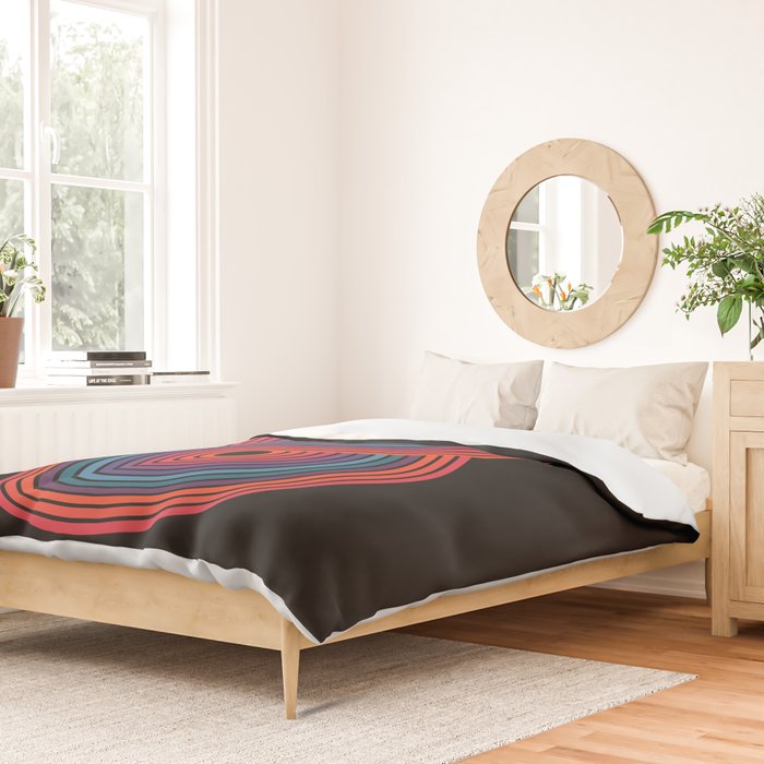 Candy Joyride: Sonar Night Edition Duvet Cover Gallery Image 2