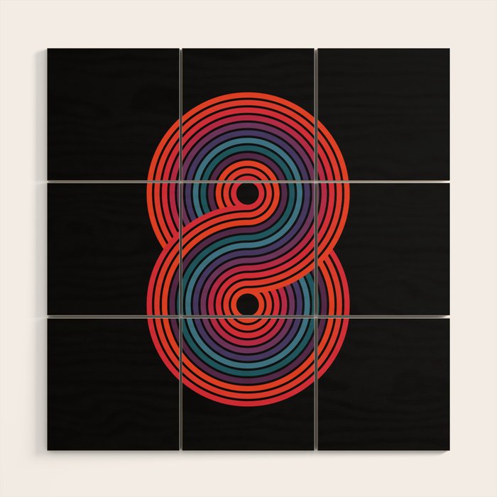 Candy Joyride: Sonar Night Edition Wood Wall Art Gallery Image 2