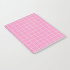 Hand Drawn Grid Hot Pink Notebook Gallery Image 2