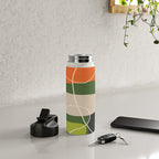 Minimal Colorful Abstract Shapes 2 Water Bottle Gallery Image 4