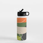 Minimal Colorful Abstract Shapes 2 Water Bottle Gallery Image 1