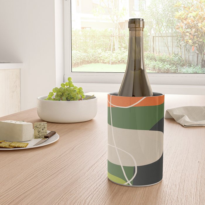 Minimal Colorful Abstract Shapes 2 Wine Chiller Gallery Image 4