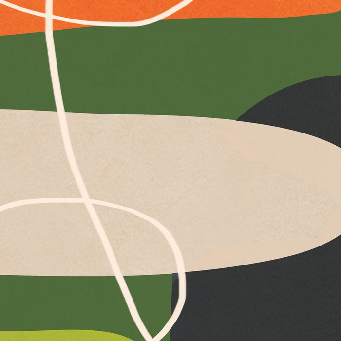 Minimal Colorful Abstract Shapes 2 Coffee Mug Gallery Image 2