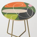 Minimal Colorful Abstract Shapes 2 Side Table Gallery Image 2