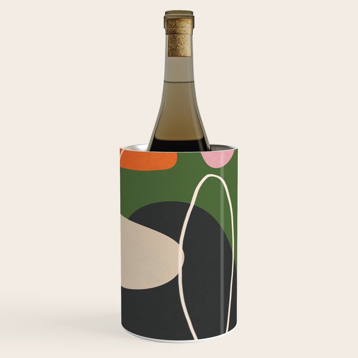 Minimal Colorful Abstract Shapes 2 Wine Chiller Gallery Image 3
