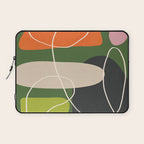 Minimal Colorful Abstract Shapes 2 Laptop Sleeve Gallery Image 1
