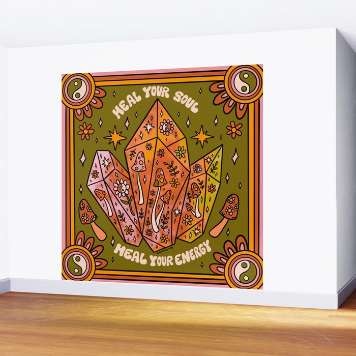 Heal Your Soul Wall Mural Gallery Image 2