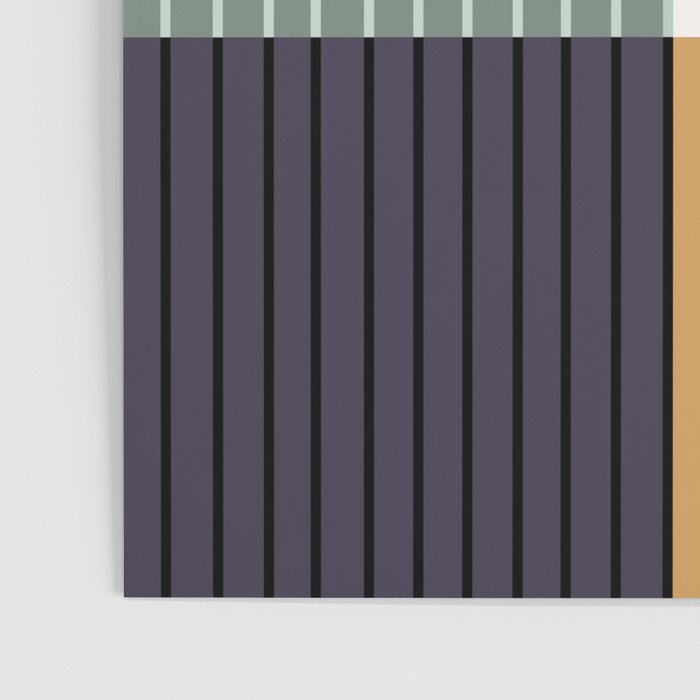 Color Block Line Abstract LXX Retro Boho Poster Gallery Image 3