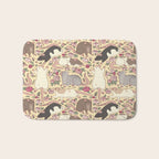 Rats & Peonies Bath Mat Gallery Image 1