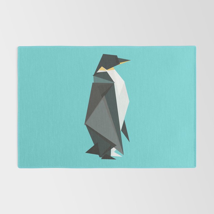 Fractal geometric emperor penguin Rug Gallery Image 2