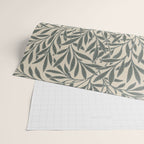 Vintage, Willow Leaf, William Morris, Green and Cream Wrapping Paper Gallery Image 2