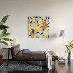 Sloth & Lemons Hangout Wood Wall Art Gallery Image 2
