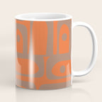 Midcentury Modern Piquet 8 Inspired by PANTONE 17 1230 Color of the Year Mocha Mousse Coffee Mug Gallery Image 1
