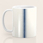 Farmhouse Stripe in Navy Blue Coffee Mug Gallery Image 3