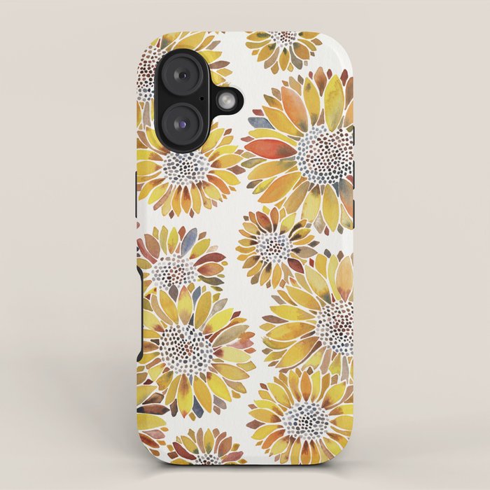 Sunflower Blooms - Yellow iPhone Case Gallery Image 1