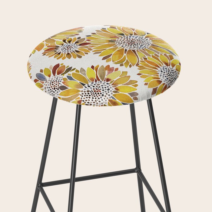 Sunflower Blooms - Yellow Stool Gallery Image 2