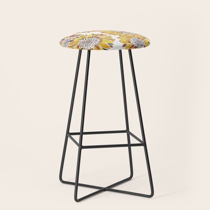 Sunflower Blooms - Yellow Stool Gallery Image 1