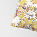 Sunflower Blooms - Yellow Pillow Sham Gallery Image 4
