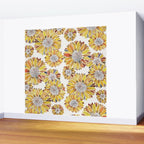 Sunflower Blooms - Yellow Wall Mural Gallery Image 2