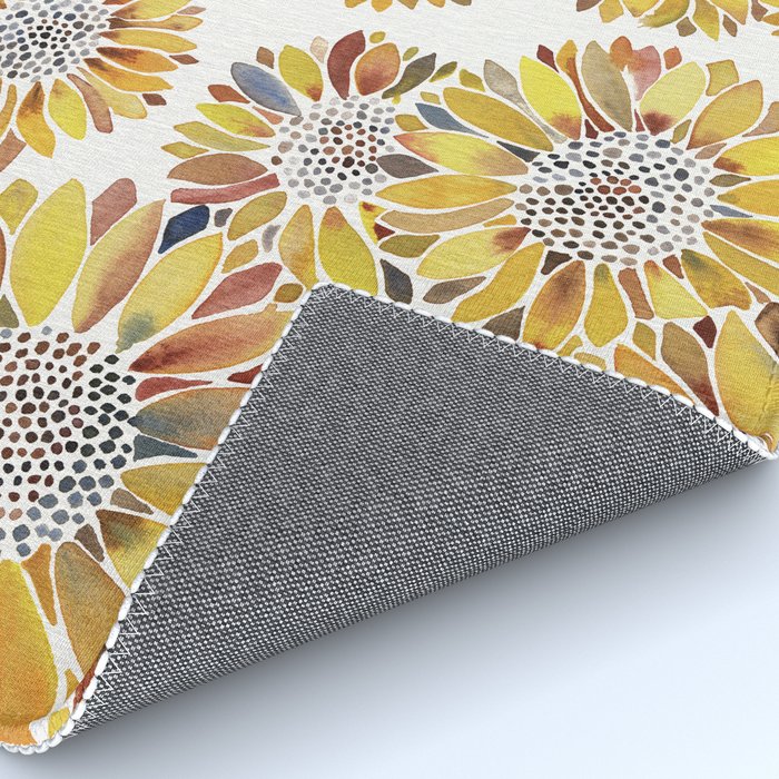 Sunflower Blooms - Yellow Rug Gallery Image 4