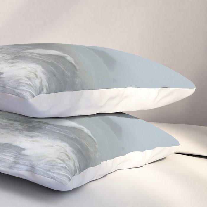 Pacific Northwest Beach Storm Pillow Sham Gallery Image 3