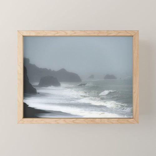 Pacific Northwest Beach Storm Mini Art Print