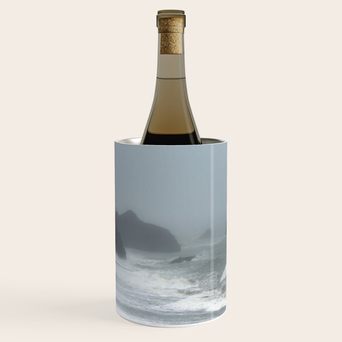 Pacific Northwest Beach Storm Wine Chiller Gallery Image 1
