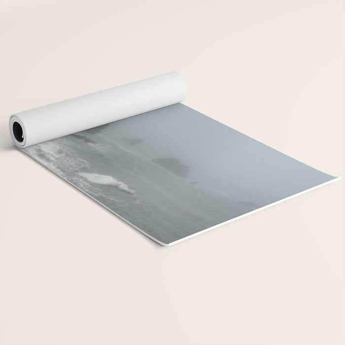 Pacific Northwest Beach Storm Yoga Mat Gallery Image 2