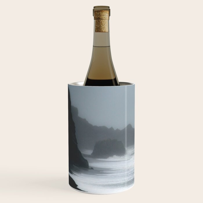 Pacific Northwest Beach Storm Wine Chiller Gallery Image 2