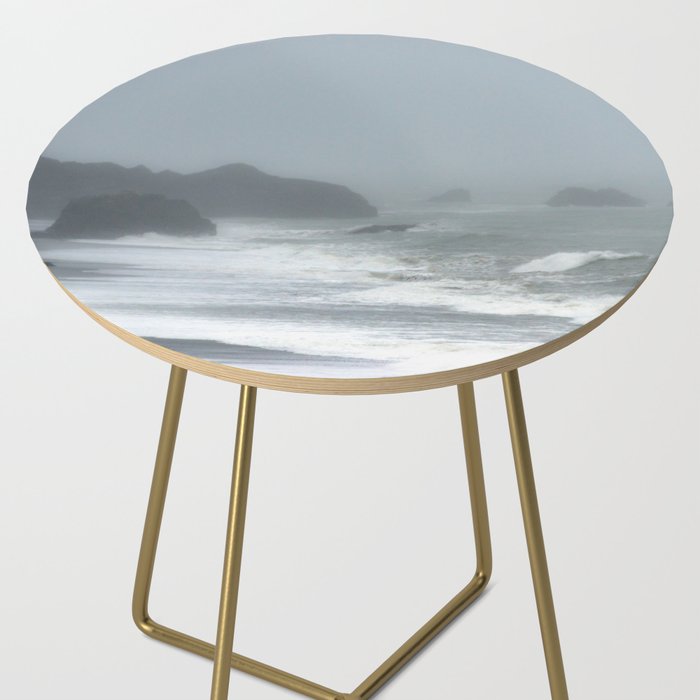 Pacific Northwest Beach Storm Side Table Gallery Image 2