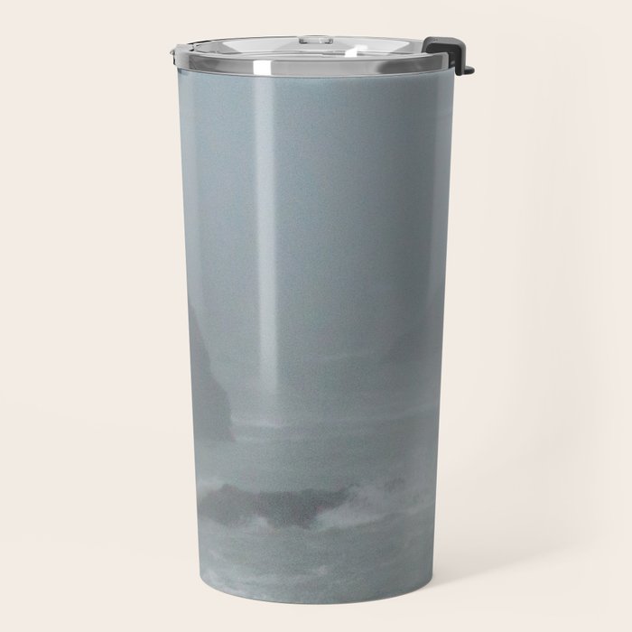 Pacific Northwest Beach Storm Travel Mug Gallery Image 2