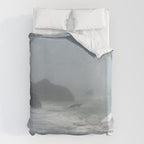 Pacific Northwest Beach Storm Duvet Cover Gallery Image 6
