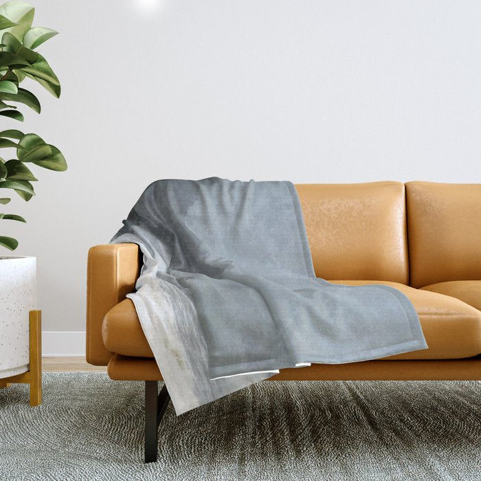 Pacific Northwest Beach Storm Throw Blanket Gallery Image 1