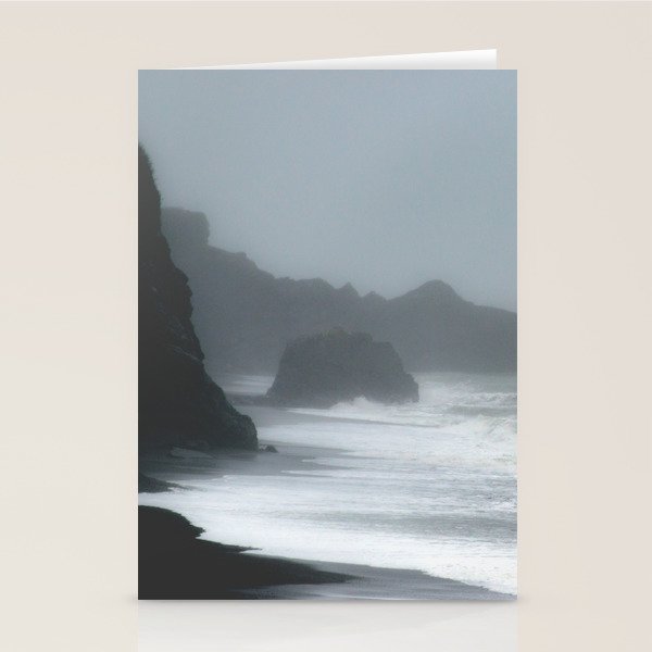 Pacific Northwest Beach Storm Stationery Card Gallery Image 2