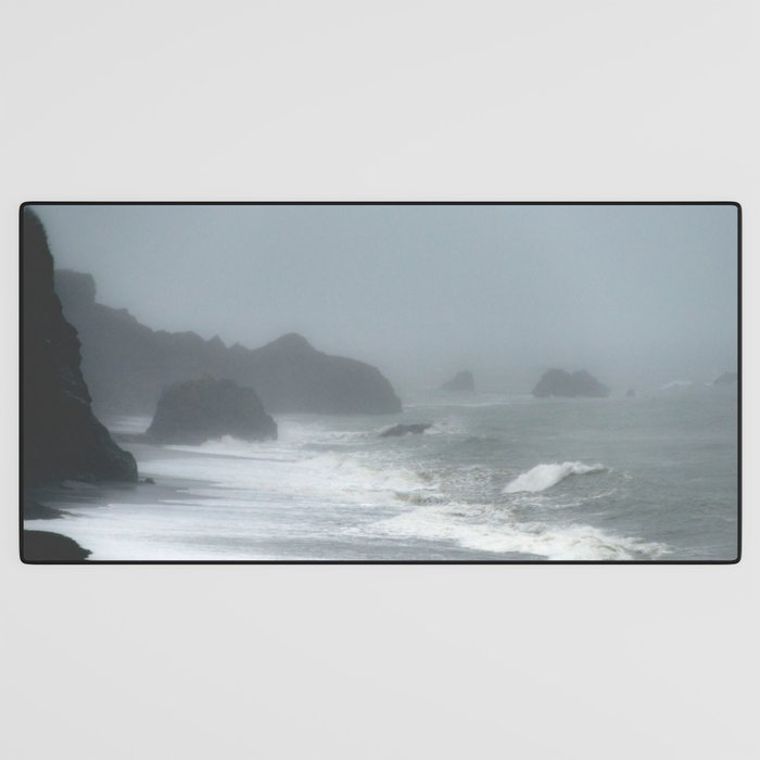 Pacific Northwest Beach Storm Desk Mat Gallery Image 3