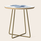 Indigo Ombre Circles Side Table Gallery Image 1