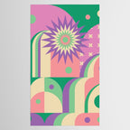 Pastel Surreal Place Tablecloth Gallery Image 2