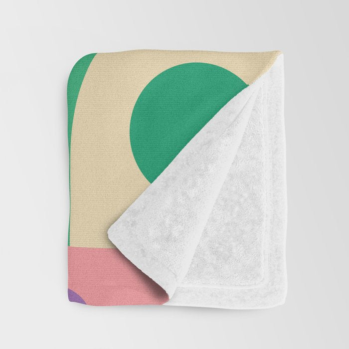 Pastel Surreal Place Throw Blanket Gallery Image 3