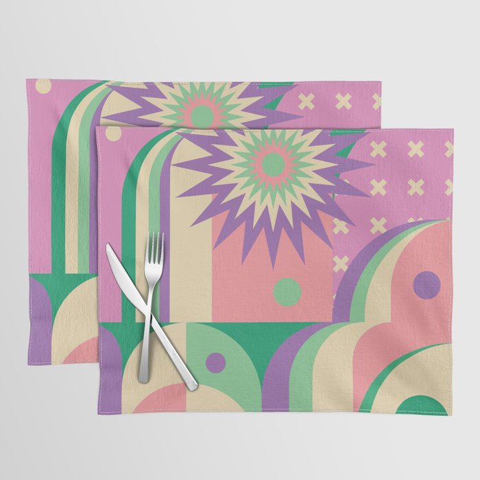 Pastel Surreal Place Placemat Gallery Image 1