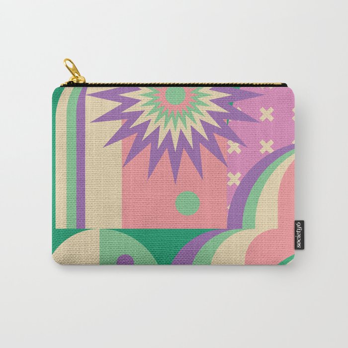 Pastel Surreal Place Carry All Pouch Gallery Image 1